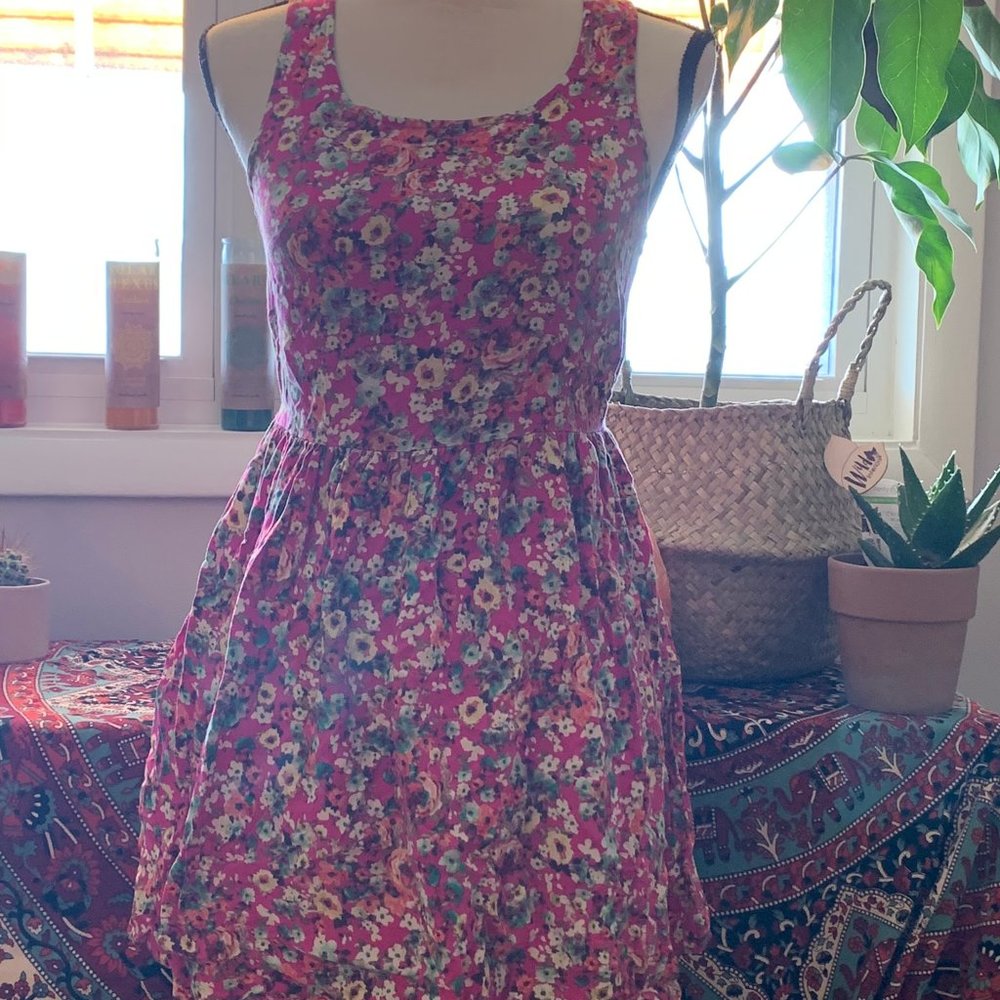Floral sun dress
